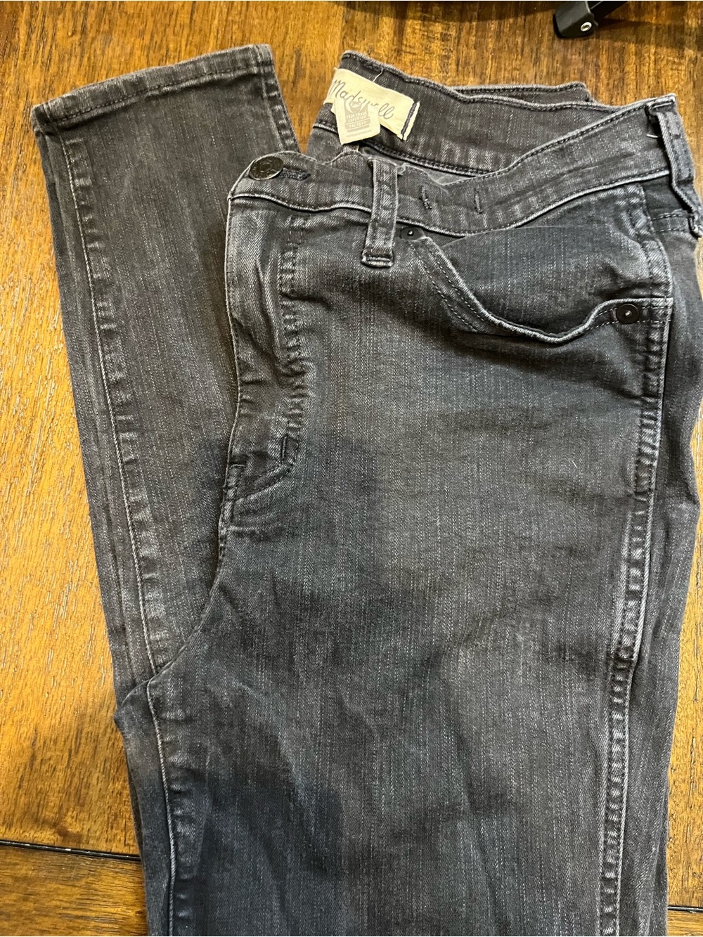 Madewell Women's Charcoal Skinny Jeans